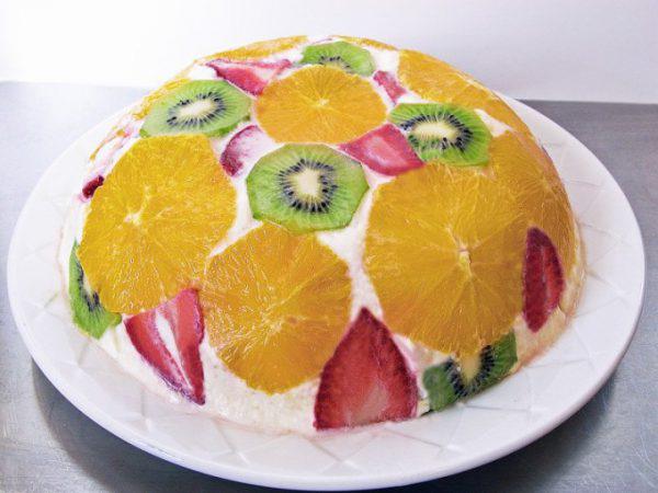 Fruit cake without baking - very simple and delicious!