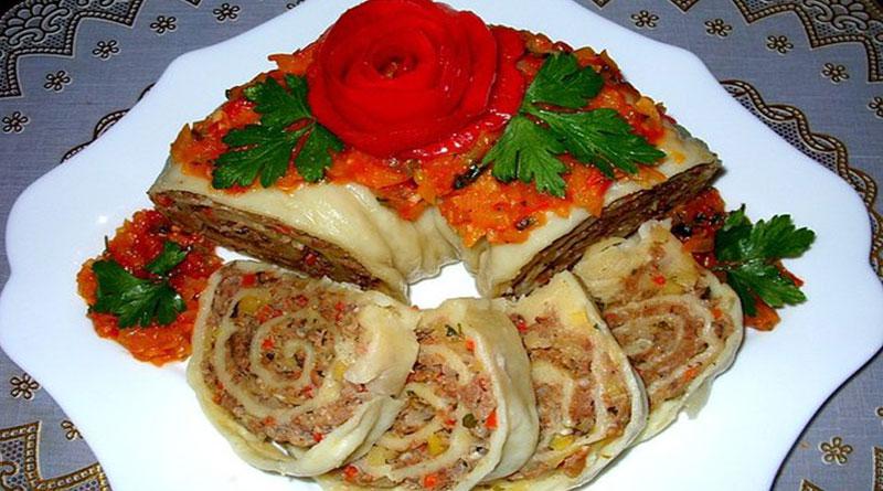 Khanum - Uzbek meatloaf. Try it, it’s very tasty and simple