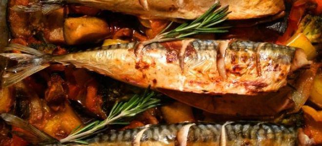 Mackerel baked in foil. Very tasty!