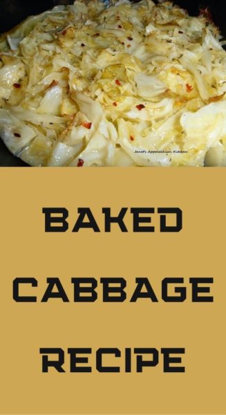 Baked Cabbage recipe