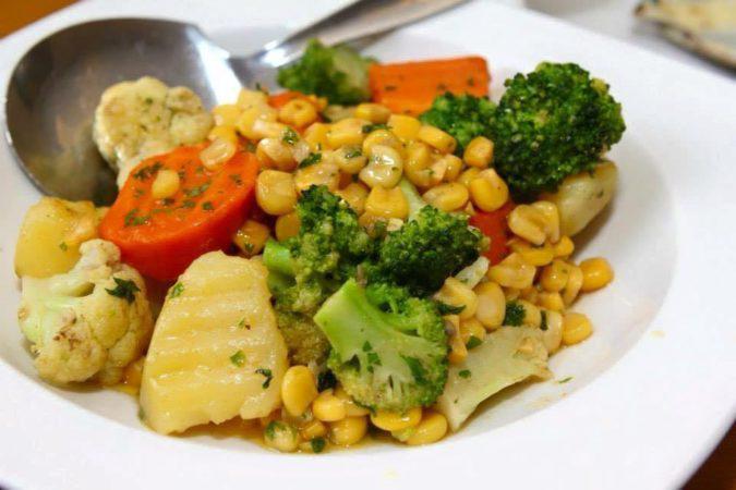 Buttered Vegetables - simple and healthy dish