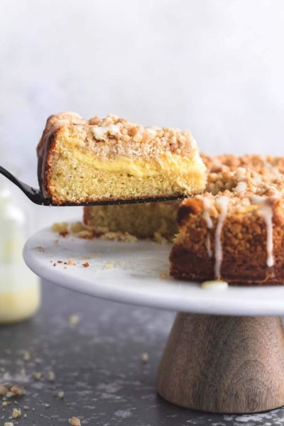 CREAM CHEESE LEMON CRUMB CAKE