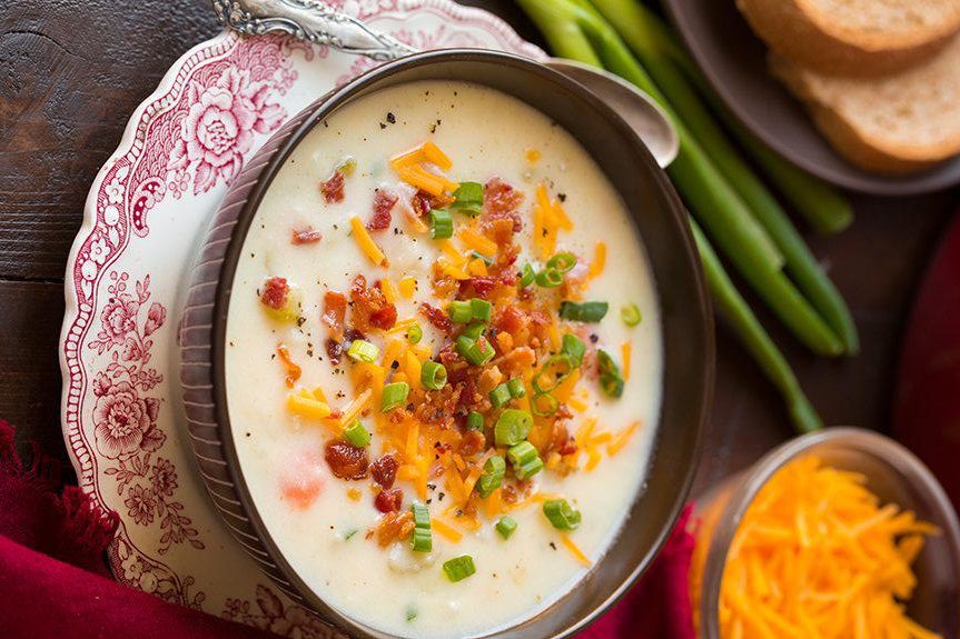Creamy Potato Soup - TASTYDONE