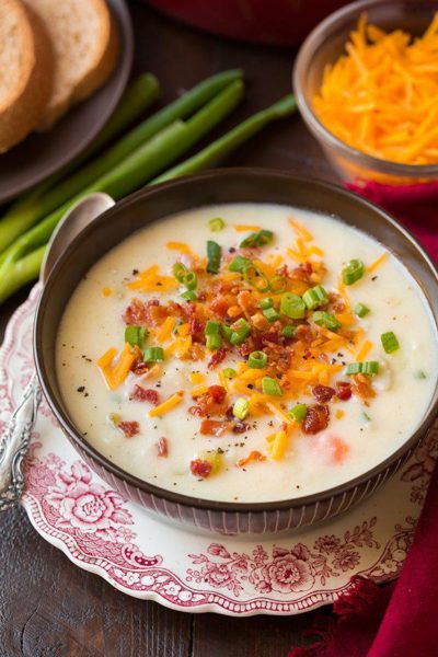 Creamy Potato Soup - TASTYDONE