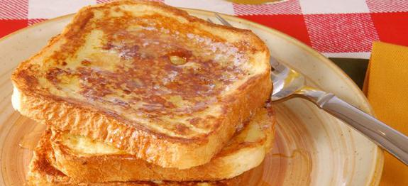 Delicious and custardy French Toast