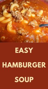 Easy Hamburger Soup - TASTYDONE