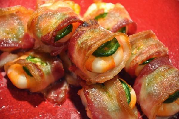 Fragrant Shrimp Wrapped in Bacon