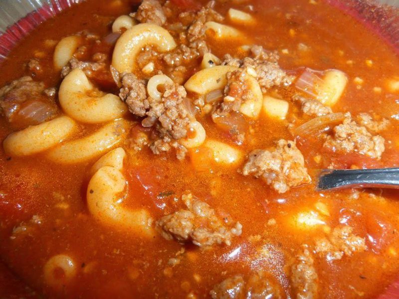 Easy Hamburger Soup