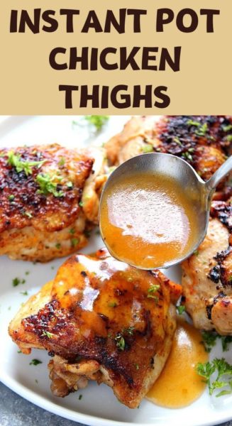 Instant Pot Chicken Thighs