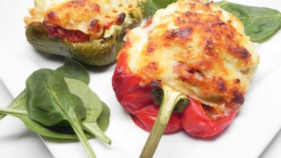 Lasagna-Stuffed Peppers