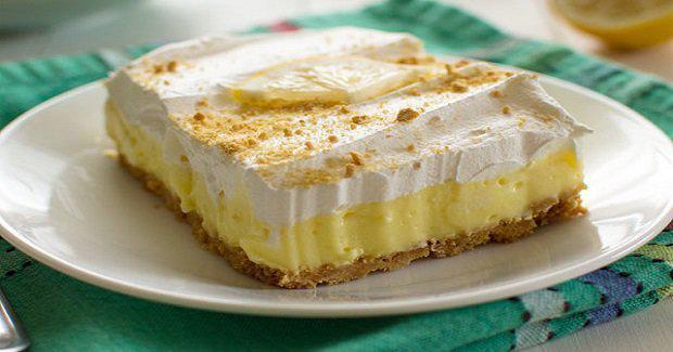 Perfect Lemon Cheesecake Pudding