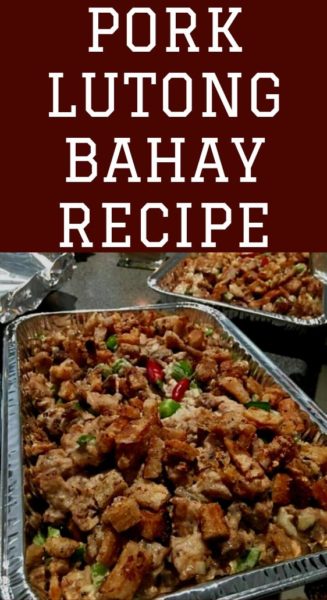 Pork Lutong Bahay Recipe