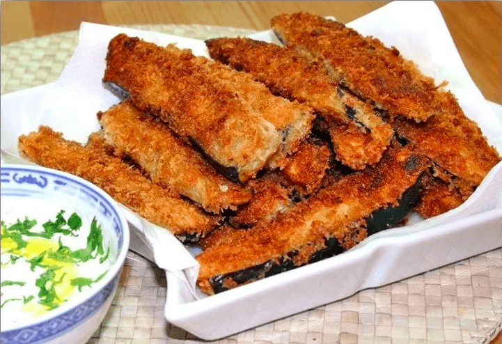 So yummy and crunchy Eggplant Recipe