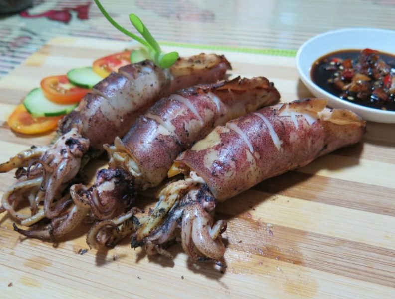 Special Grilled Squid Recipe