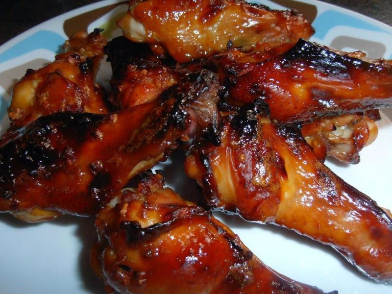 Sticky Chicken Wings Recipe