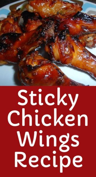 Sticky Chicken Wings Recipe