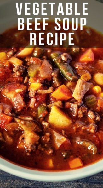 Vegetable Beef Soup Recipe