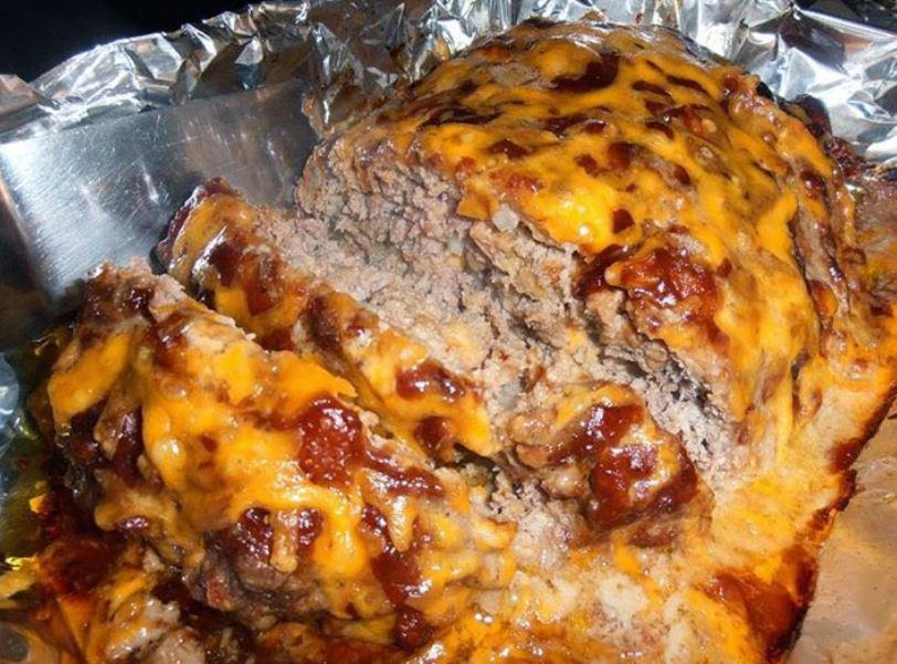 Cheesy BBQ Meatloaf