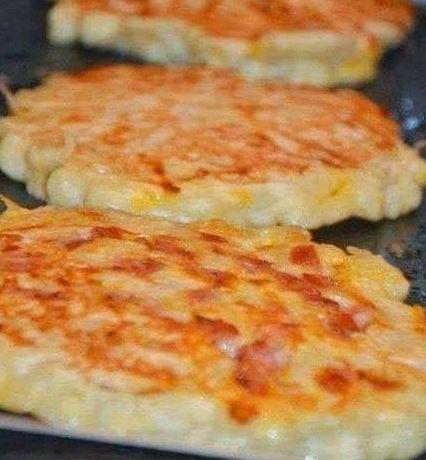 Bacon Cheddar Mashed Potato Cakes