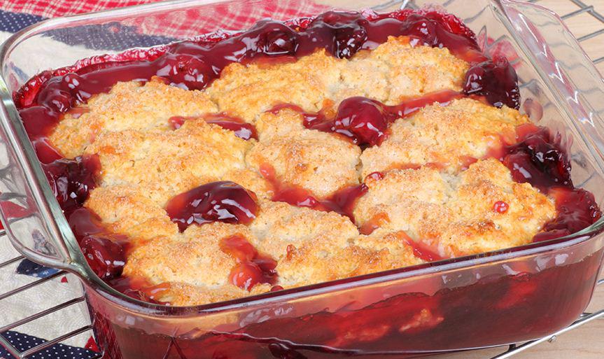 Classic Cherry Cobbler