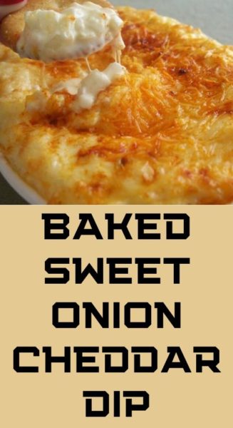 Baked Sweet Onion Cheddar Dip