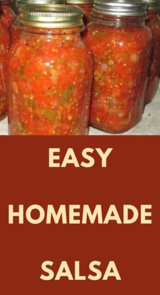 Easy Homemade Salsa