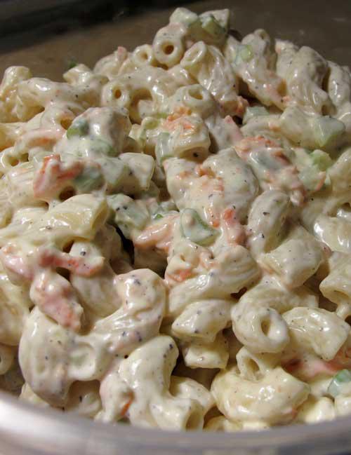 Fast and delicious recipe - Sweet Amish Macaroni Salad
