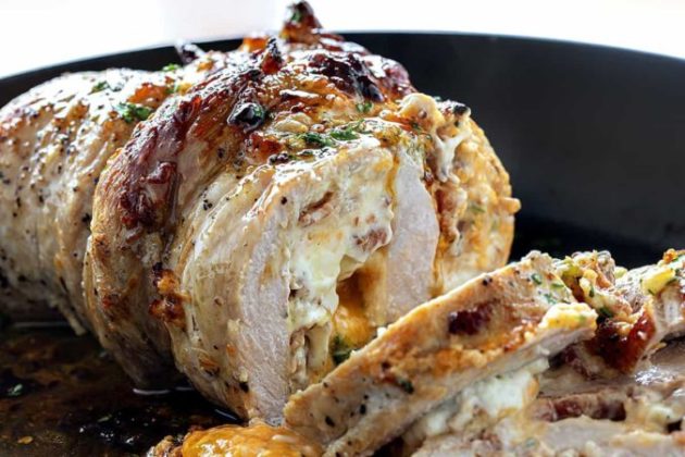 Our family's favorite meat dish - Jalapeno Popper Pork Loin. I advise everyone to try it!
