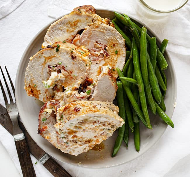Our family's favorite meat dish - Jalapeno Popper Pork Loin. I advise everyone to try it!