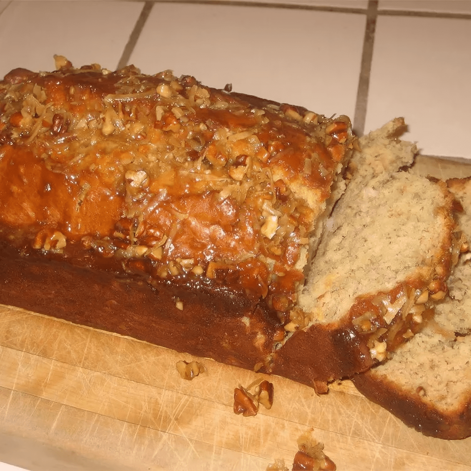A neighbor treated me with a piece of this Jamaican Banana Bread. I share the recipe with you!