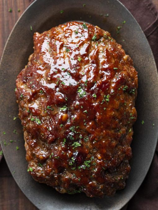 Tender and flavorful Honey BBQ Meatloaf