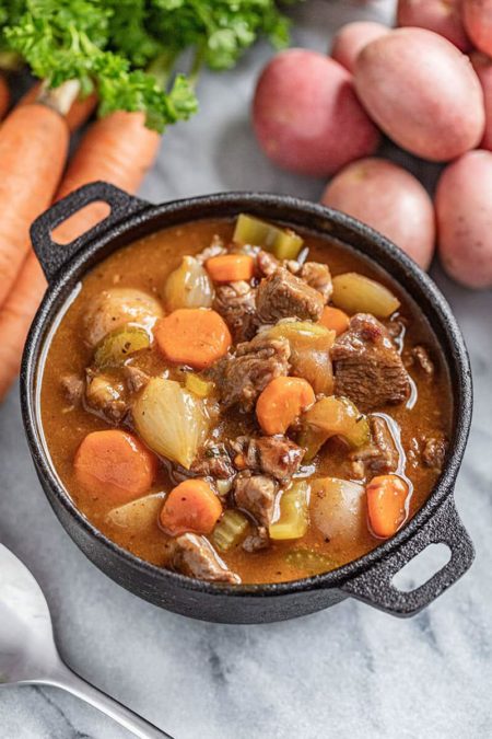 This Old Fashioned Beef Stew is the best!