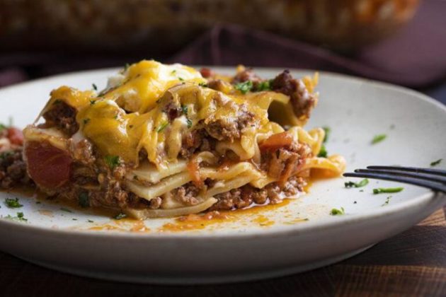 The most easy and delicious lasagna
