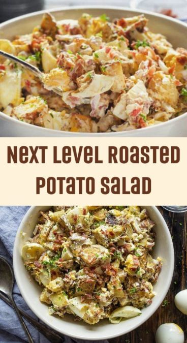 Next Level Roasted Potato Salad