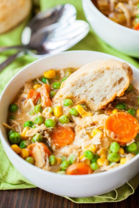 Easy and Flavorful Slow Cooker Chicken Pot Pie