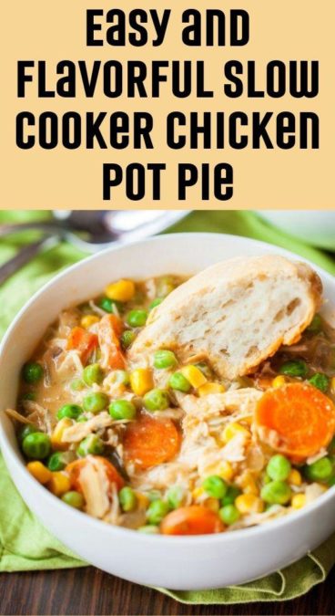 Easy and Flavorful Slow Cooker Chicken Pot Pie