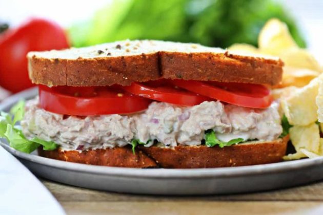 My Favourite Tuna Salad Sandwich - TASTYDONE