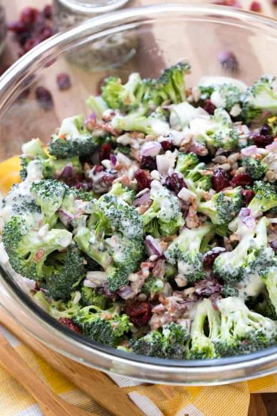 Broccoli Salad - Quick Summer Delicacy