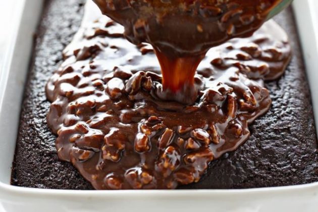 Dark Chocolate Cake Recipe with Coffee