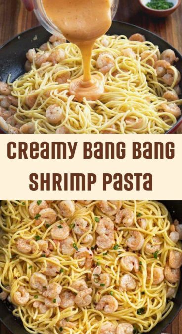 Creamy Bang Bang Shrimp Pasta