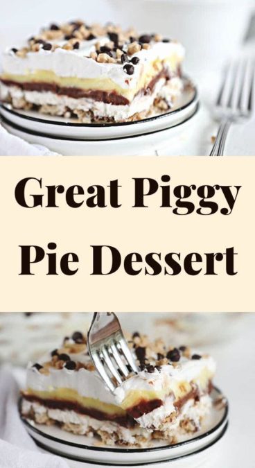 Great Piggy Pie Dessert