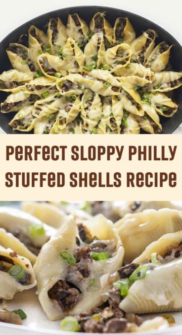 Perfect Sloppy Philly Stuffed Shells Recipe