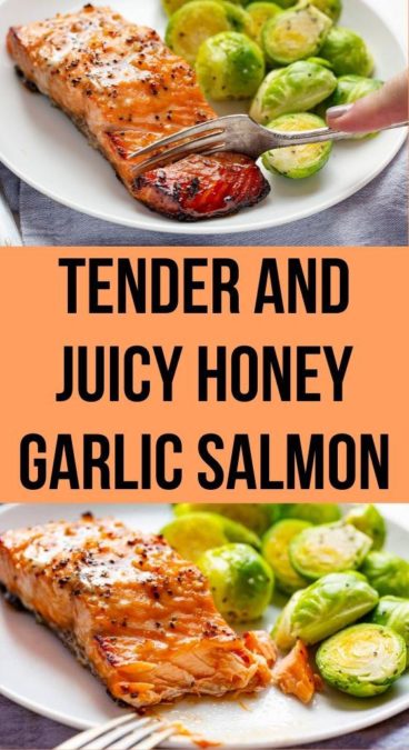 Tender and Juicy Honey Garlic Salmon