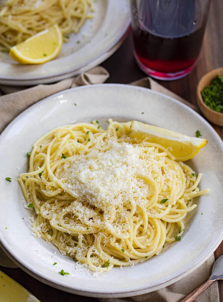 Quick Buttery Spaghetti Limone