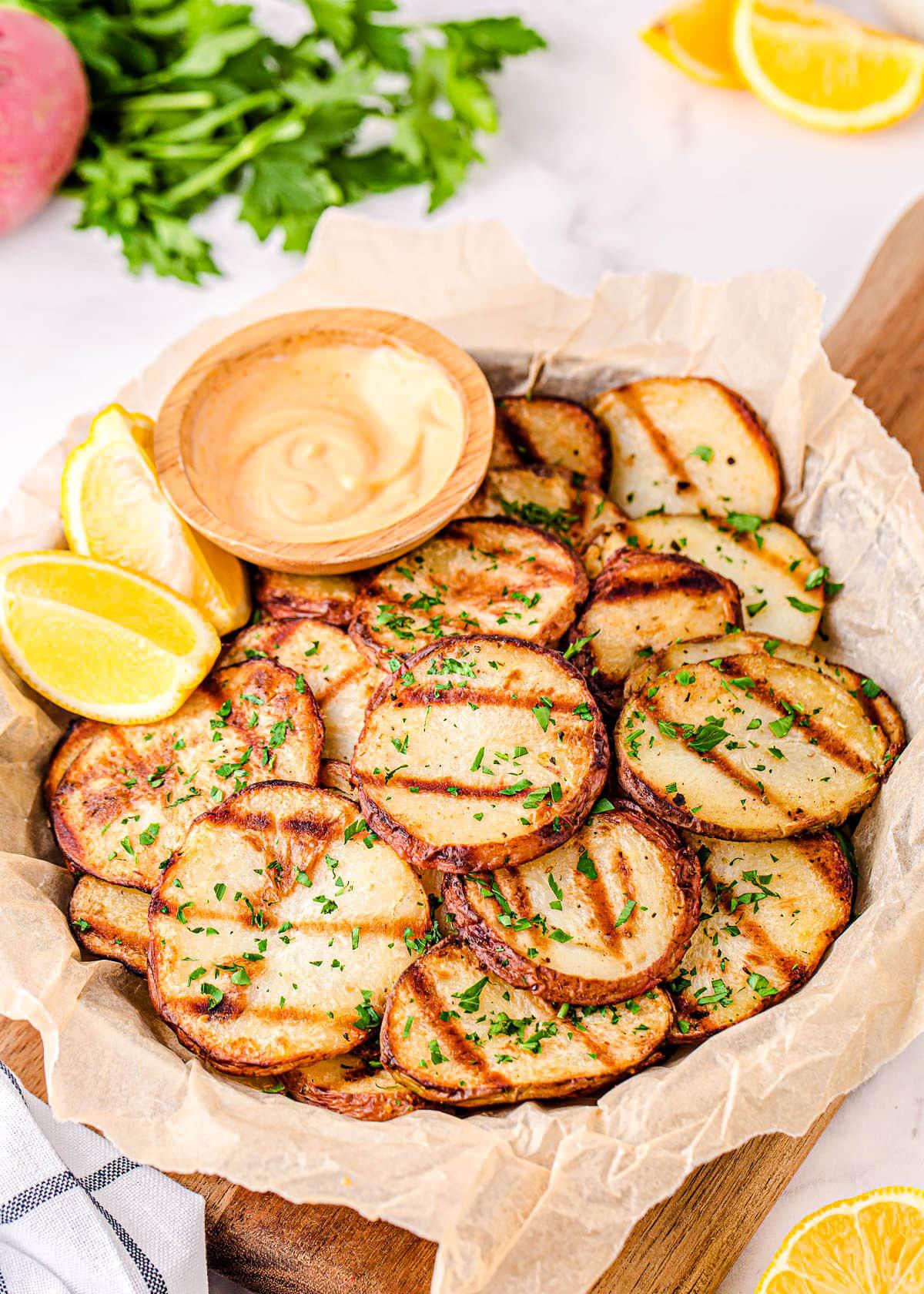 Crispy Grilled Potatoes - Classic Camping Cookouts