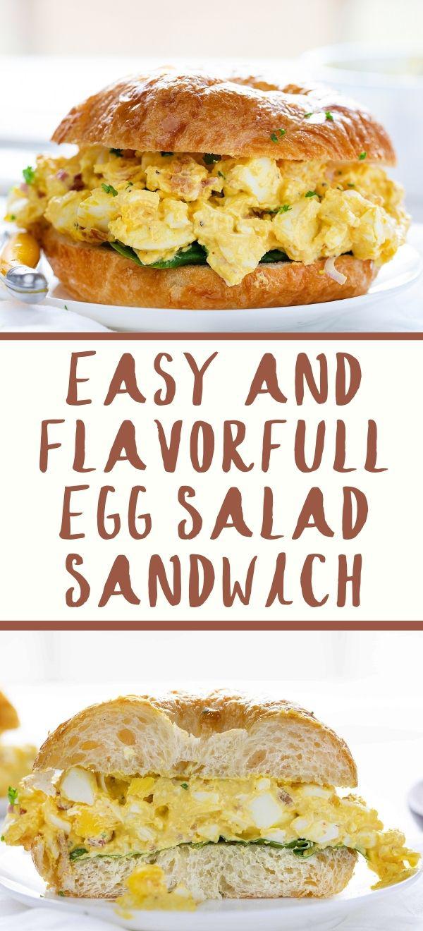 Easy and Flavorfull Egg Salad Sandwich