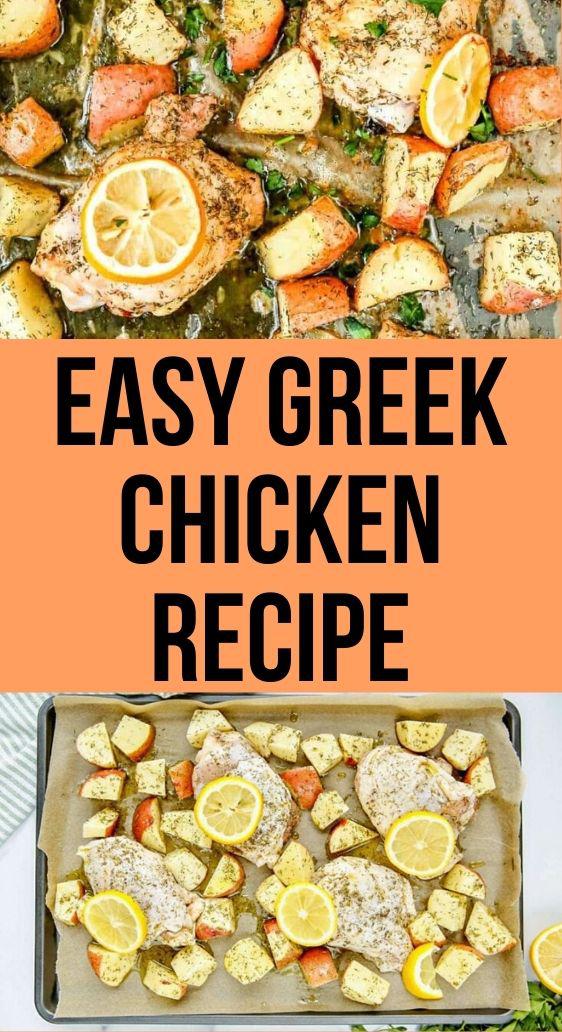 Easy Greek Chicken Recipe