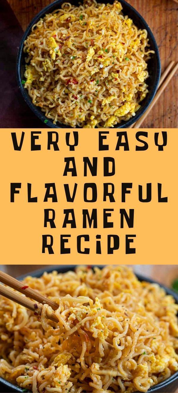 Very Easy and Flavorful Ramen Recipe