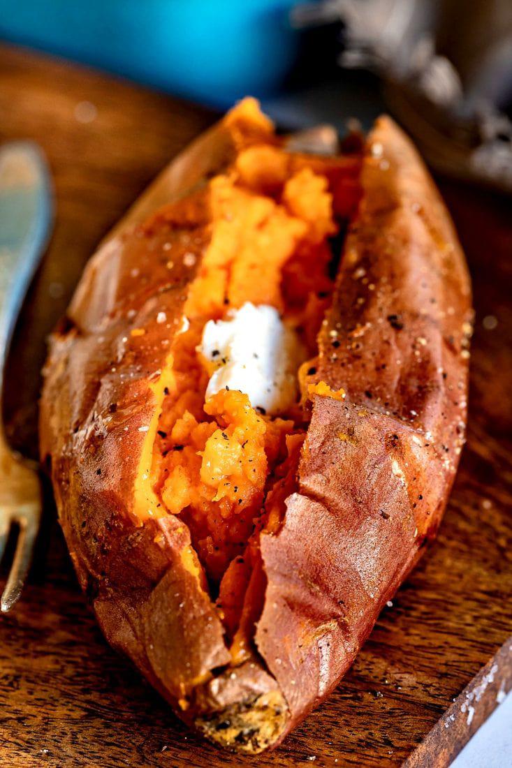Easier than you think Baked Sweet Potato Recipe