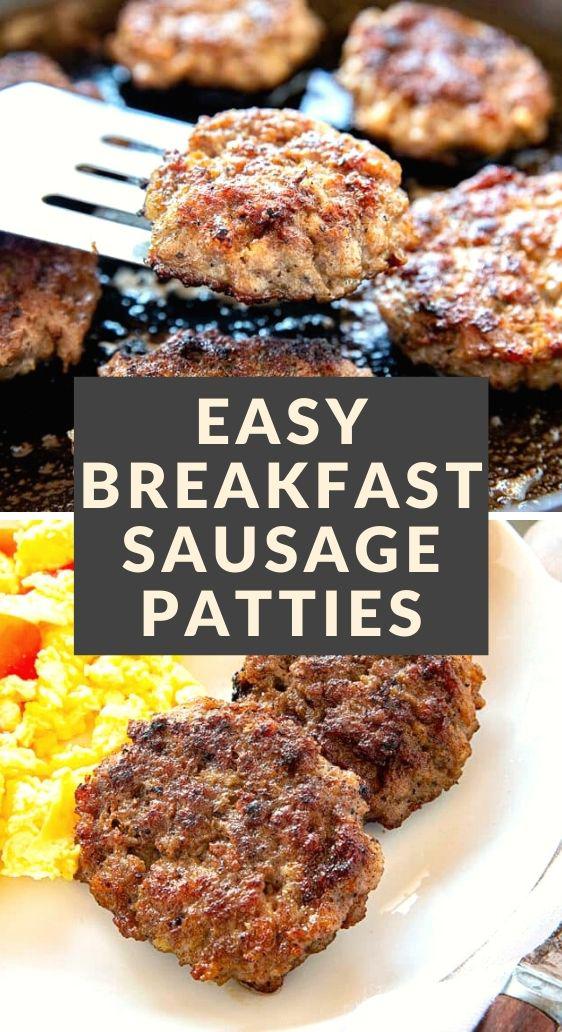 Easy Breakfast Sausage Patties